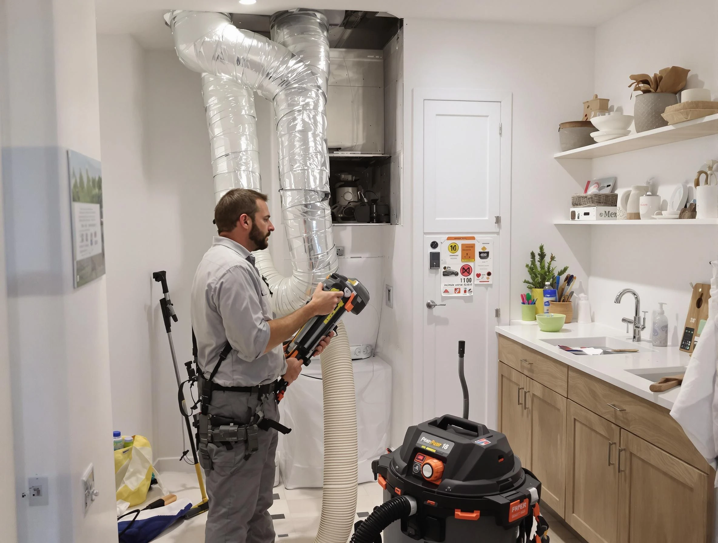 Clogged Dryer Vent Cleaning in Hueytown