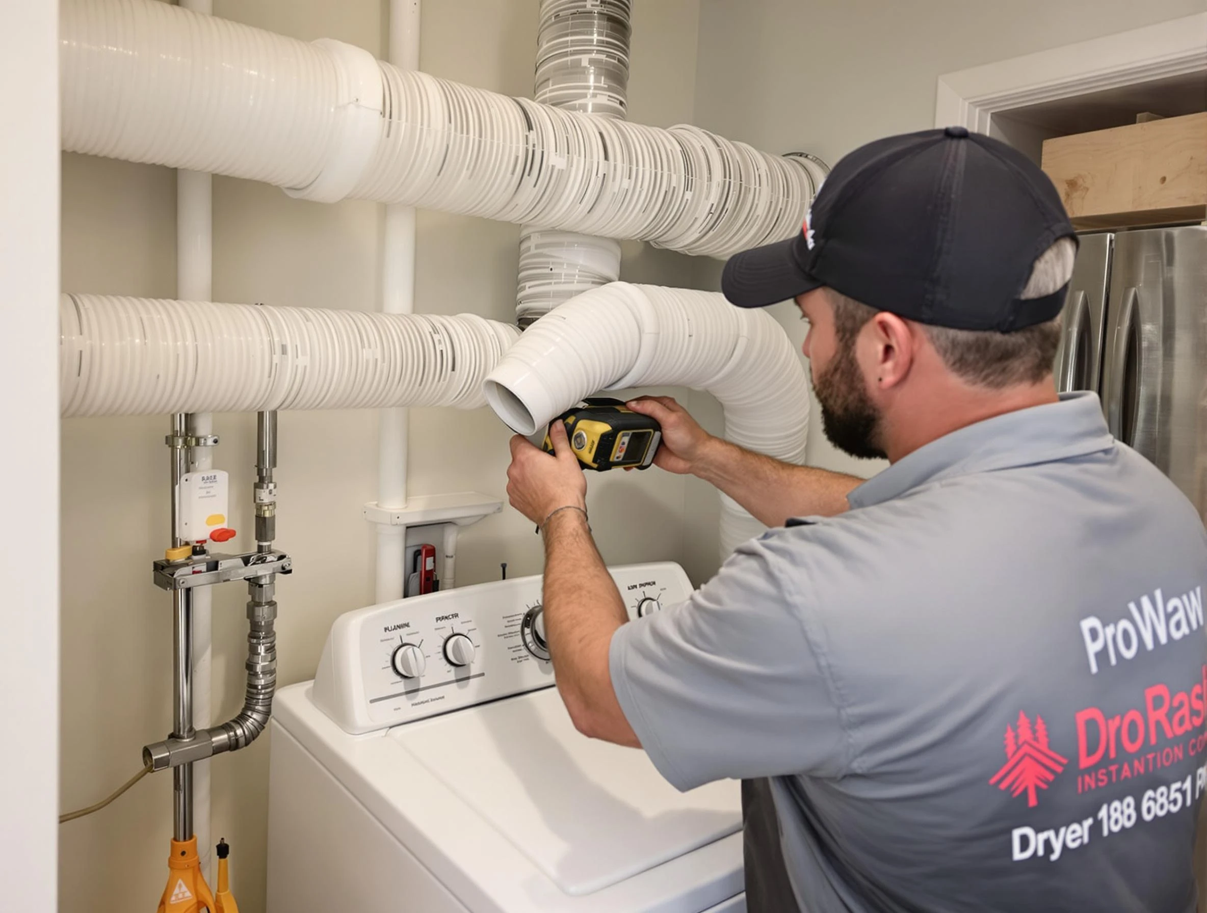 Professional dryer vent hose installation by Hueytown Dryer Vent Cleaning in Hueytown